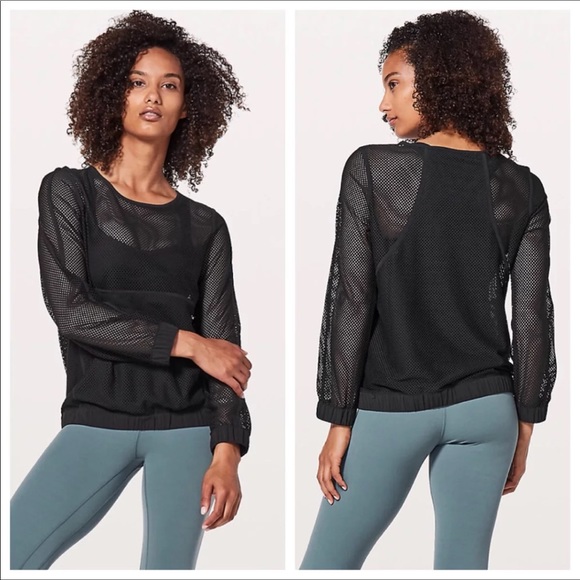 lululemon athletica Jackets & Blazers - Lululemon mesh on mesh popover